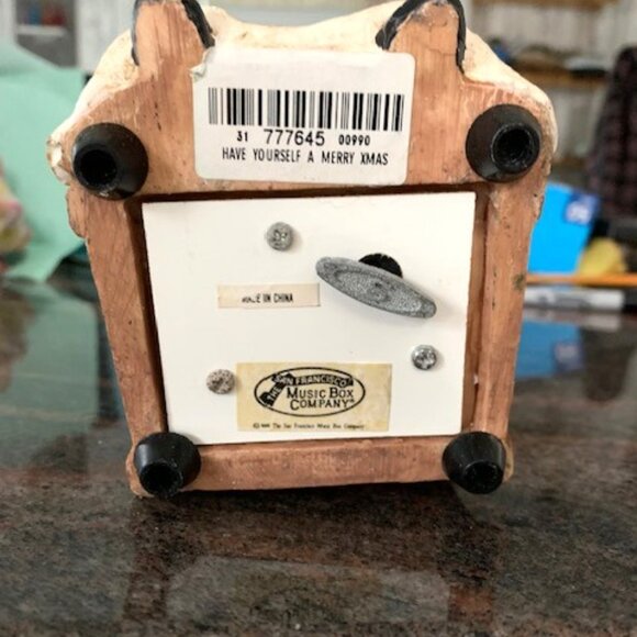 San Francisco Music Box Company Santa with Rag Dolls - Picture 6 of 6